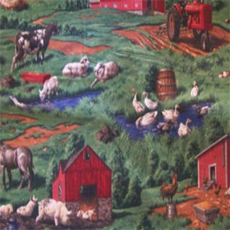 animals farm fabric