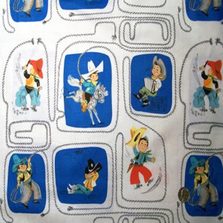 young cowboys fabric