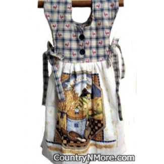 country bread rooster oven door dress