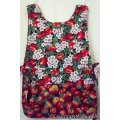 country apple blossoms apron