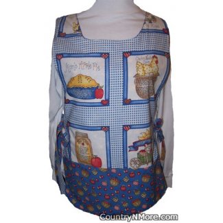 country recipe apron