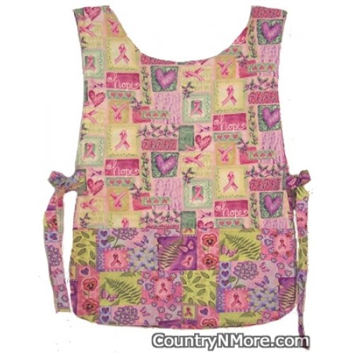 ribbon hope apron