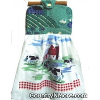 country farmland oven door towel 43