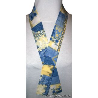 patchwork quilt neck cooler