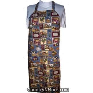 country fair bbq apron