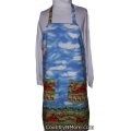 rooster cow country reversible bbq apron
