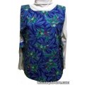 colorful parrot reversible cobbler apron