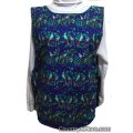 colorful parrot reversible cobbler apron