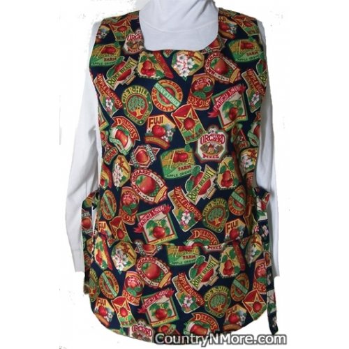 apple variety reversible cobbler apron