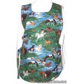 horse country reversible cobbler apron