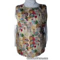 wine reversible cobbler apron