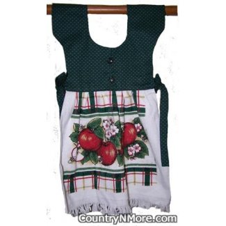 apples blossoms oven door dress