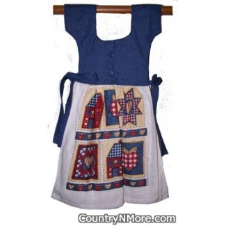 country home oven door dress