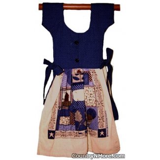 country scenes oven door dress