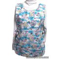 butterflies flowers reversible cobbler apron