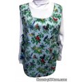 colorful bird cobbler apron