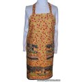 cherries chickens roosters bbq apron