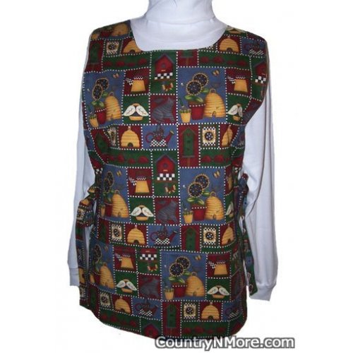 bees beehives reversible cobbler apron