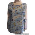 butterflies roses reversible cobbler apron