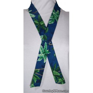 tropical palm tree neck cooler