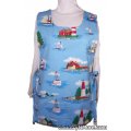 lighthouse sailboat cobbler apron
