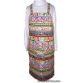gardening seed packet reversible bbq apron