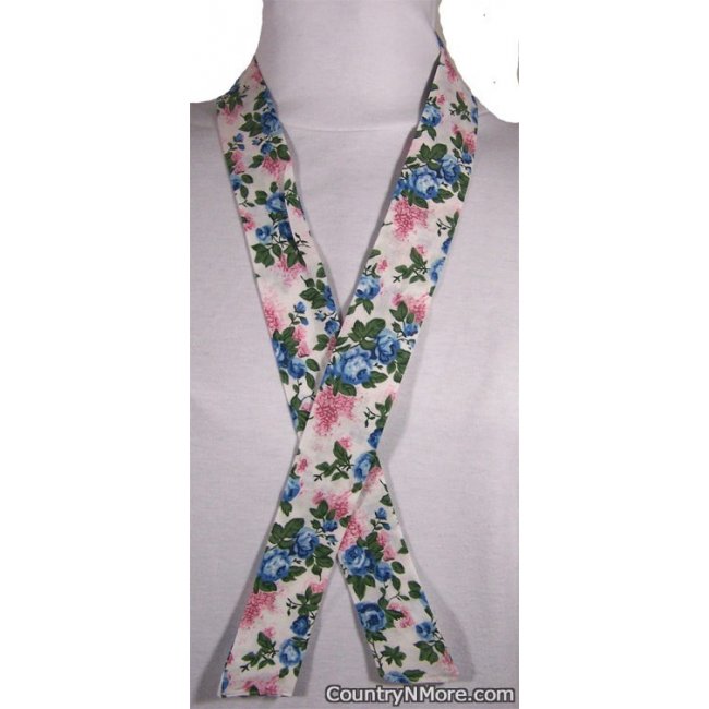 Blue Rose And Pink Flower Neck Cooler For Hot Weather