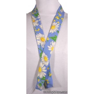 white daisy neck cooler