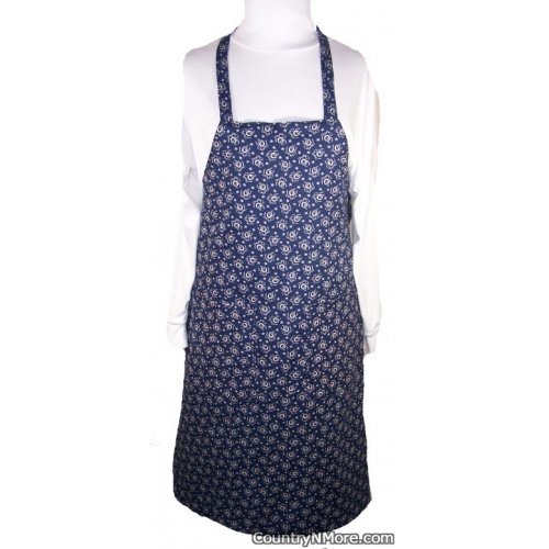 embroidered horse denim cowboy bbq apron