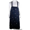 embroidered horse denim cowboy bbq apron