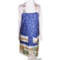 winter scene holiday bbq apron