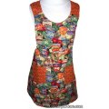 fall harvest reversible vintage apron