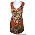 fall harvest reversible vintage apron