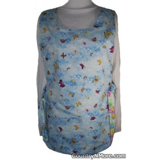 butterflies flowers cobbler apron