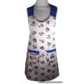 vintage patriotic snowman apron