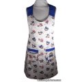 vintage patriotic snowman apron