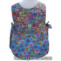 colorful butterflies flowers cobbler apron