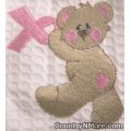 pink ribbon bear oven door dress