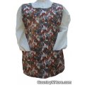 chickens roosters cobbler apron