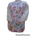 garden theme floral cobbler apron
