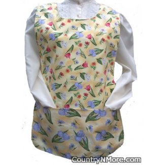 beautul floral cobbler apron