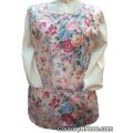 gorgeous rose floral print cobbler apron