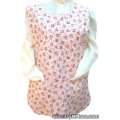 pink ribbon rose cobbler apron