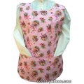 pink ribbon rose cobbler apron