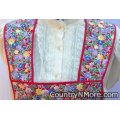 pretty floral vintage apron