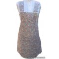 roses floral vintage apron