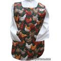 chicken sunflower reversible cobbler apron