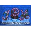 joy world christmas holiday cobbler apron