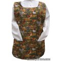 sunflowers chickens roosters cobbler apron