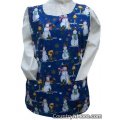 christmas holiday snowman birdhouse cobbler apron